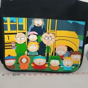 South Park Colorful Cartoon Print Messenger Bag